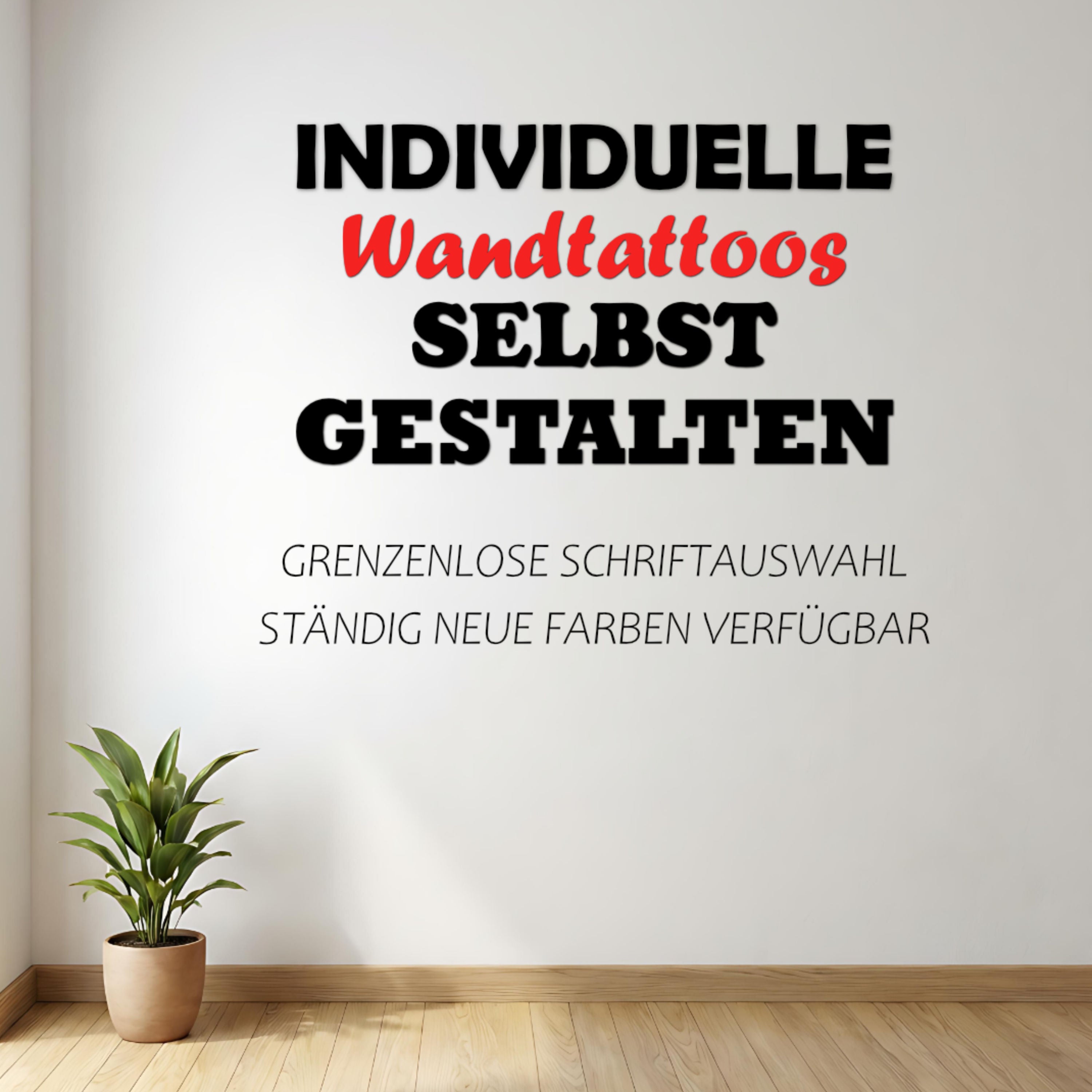 Individuell gestaltbare vinyl
