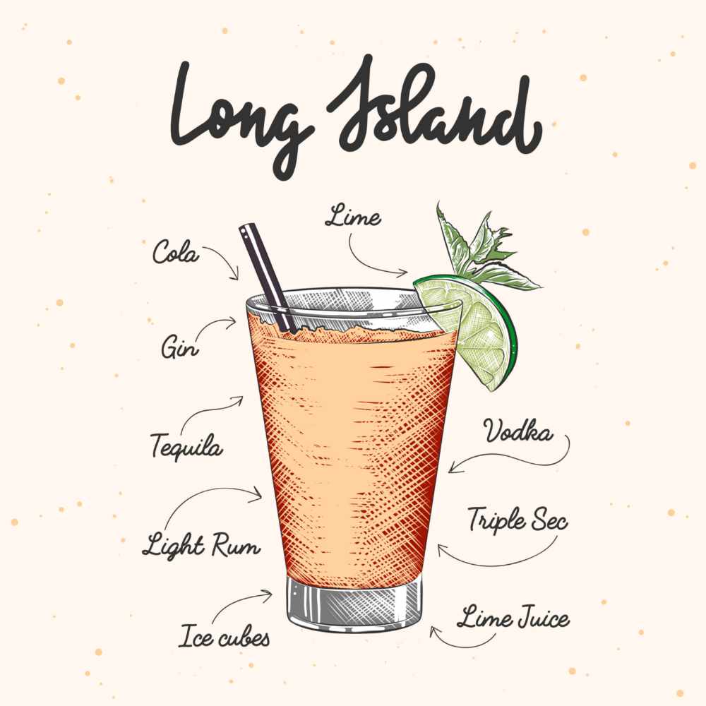 Cocktail Untersetzer mit Rezepten - Bunte untersetzer für Sommer-Deko & Hausbar